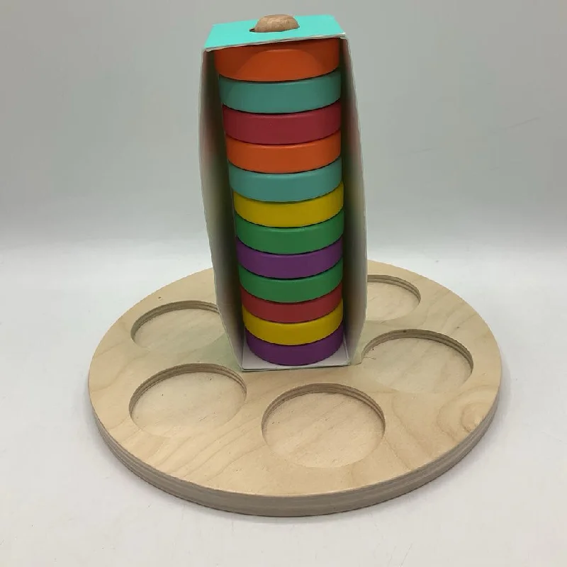 enchanting and whimsical wooden toys for children                   Lovevery Flexible Wooden Stacker