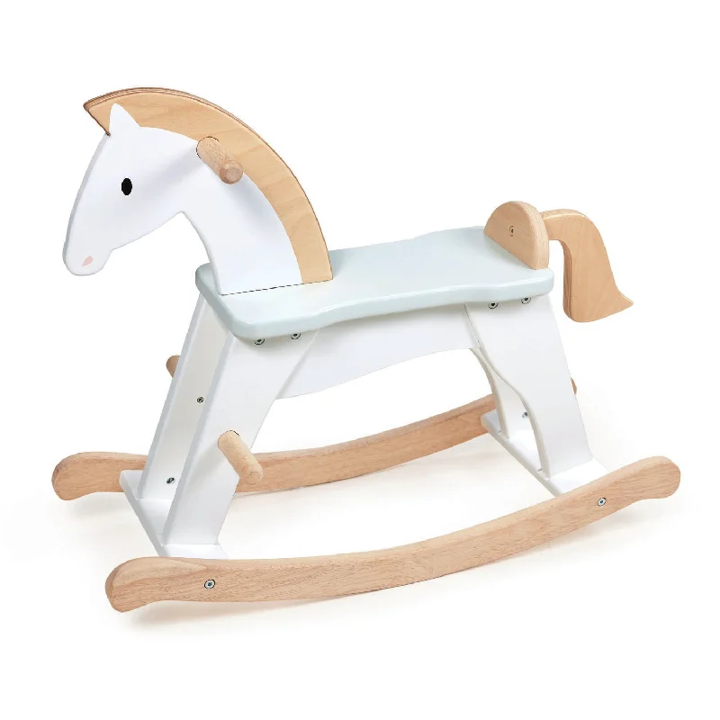 enchanting wooden toys for children                   Tender Leaf Toys Lucky Rocking Horse