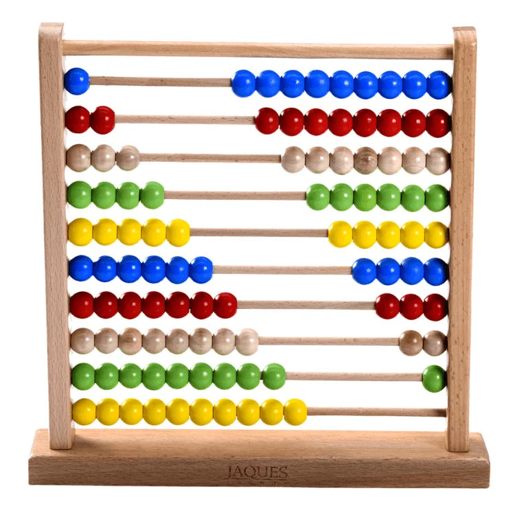 eco-friendly and safe wooden toys                   Abacus for Kids - Wooden Counting Toy
