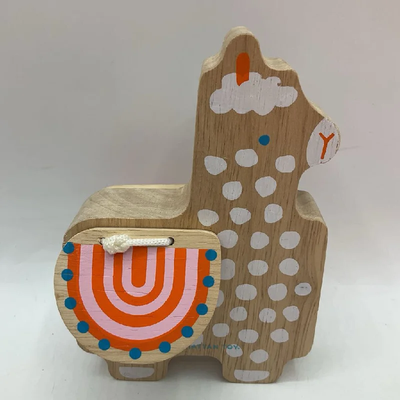 traditional wooden toys                   Manhattan Toys Wooden Llama