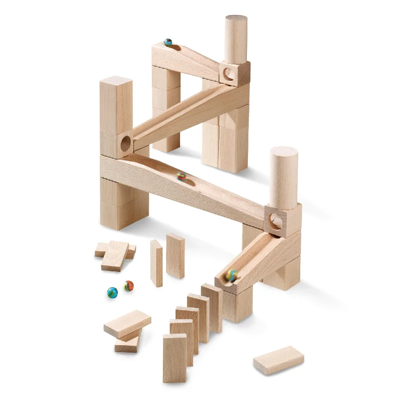 safe and non-toxic wooden toys for babies                   Marble Run Starter Set