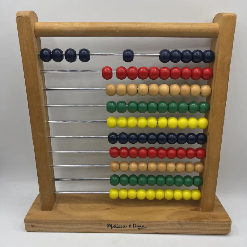 timeless classic wooden toys                   Melissa & Doug Wooden Add & Subtract Abacus