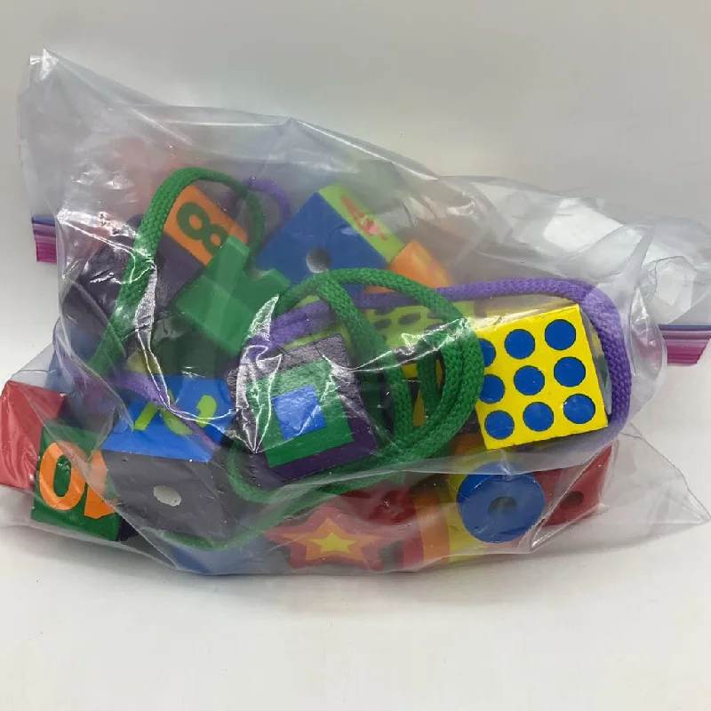 educational wooden toys                   Melissa & Doug Wooden Colorful Counting Bean String