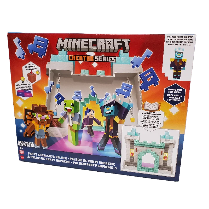 Promoting spatial awareness LEGOMinecraft Creator Series - Party Supreme's Palace