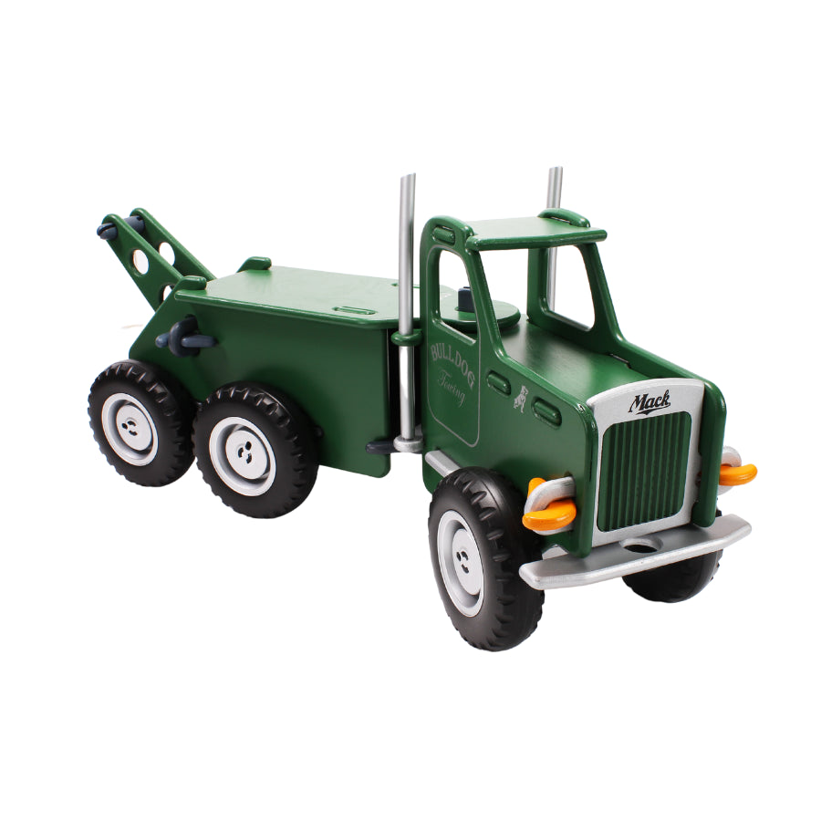 enchanting wooden toys for toddlers                   Moover - Ride On Mack Truck Green
