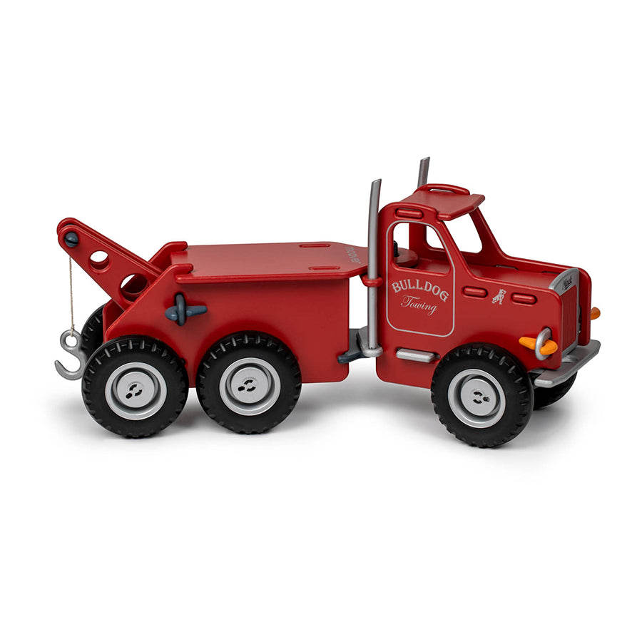 sustainably sourced wooden toys                   Moover - Ride On Mack Truck Red
