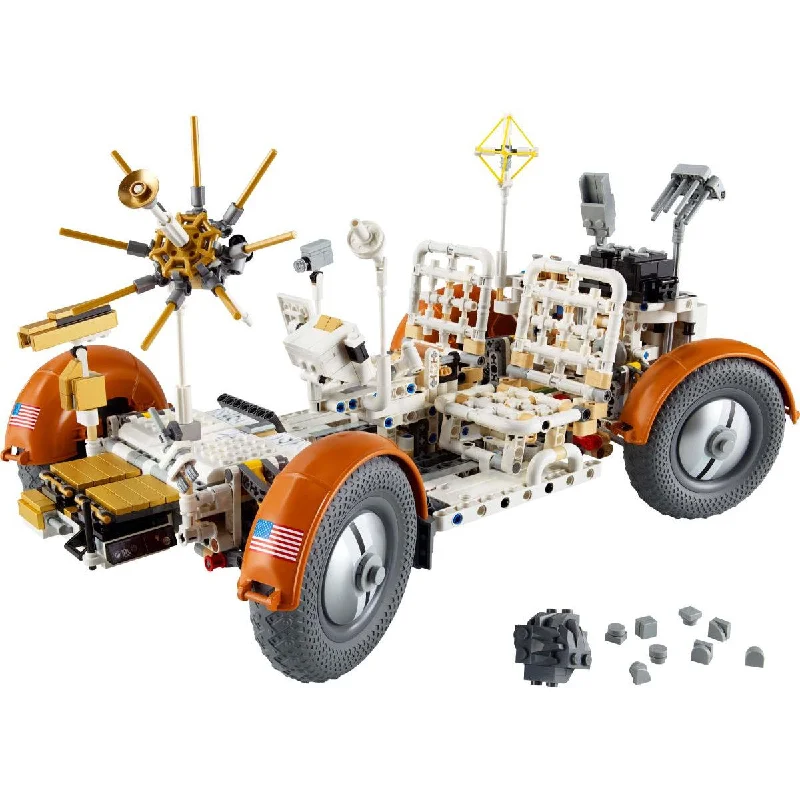 Intricately designed LEGONASA Apollo Lunar Roving Vehicle - LRV
