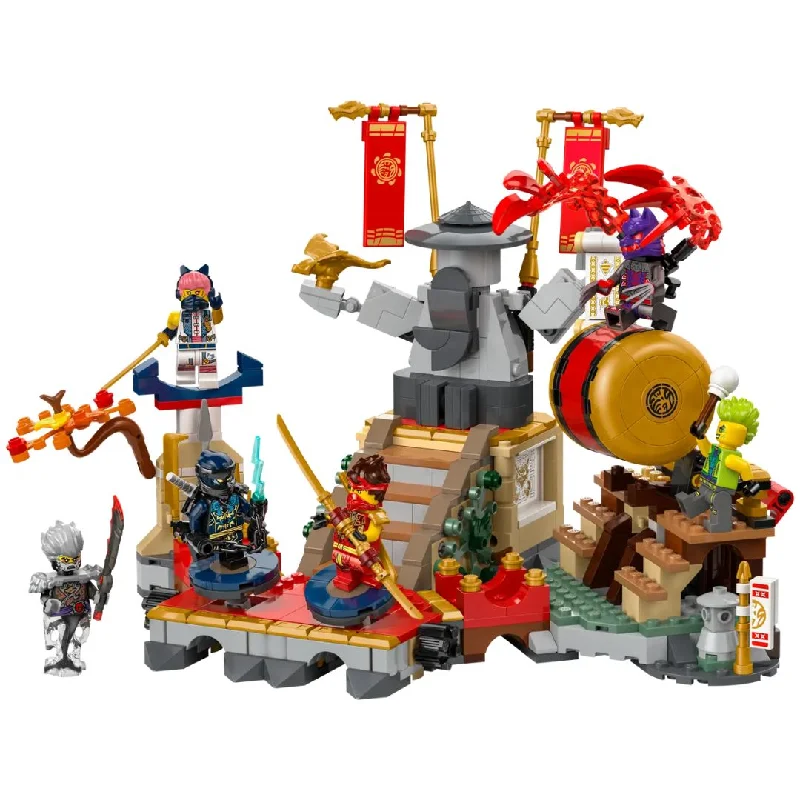 Highly adaptable LEGO creationsNinjago Tournament Battle Arena by Lego