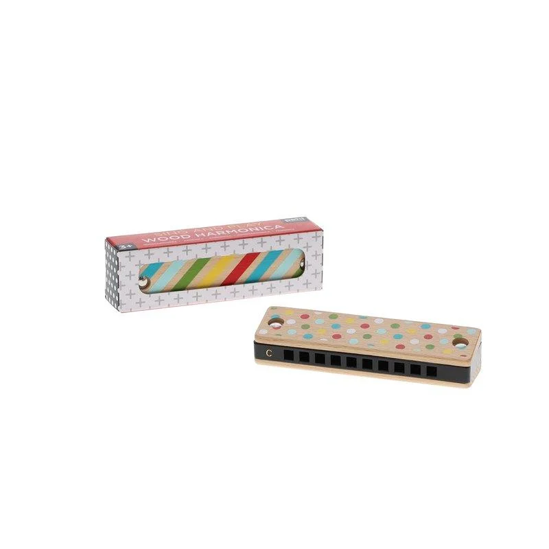 safe wooden toys for babies              Harmonica