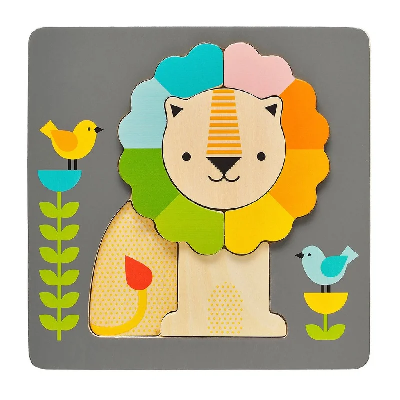 enchanting wooden toys that spark imagination                   Puzzle - Wooden - Little Lion