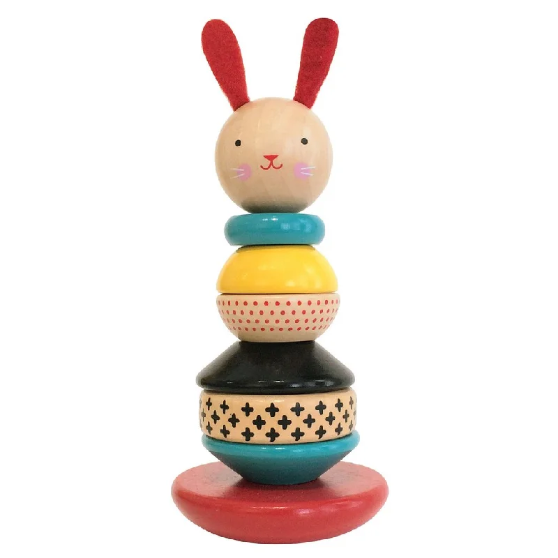 sturdy and reliable wooden toys that provide hours of fun                   Stacking Puzzle - Bunny