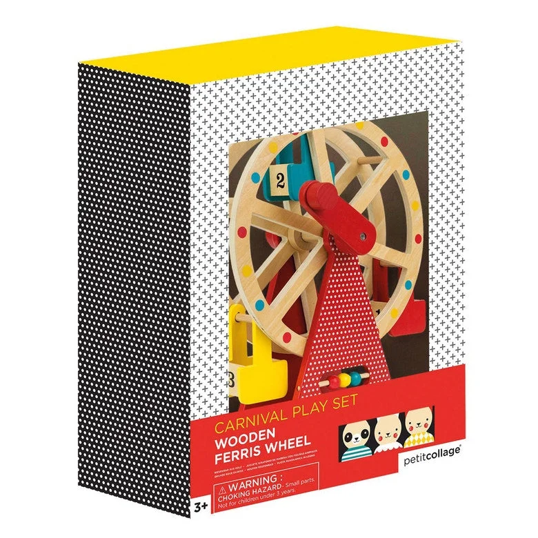 eco-friendly and sustainable wooden toys that promote environmental awareness                   Wooden Ferris Wheel