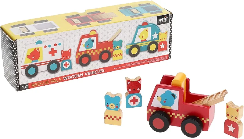 charming wooden toys                   Wooden Toy - Rescue Pals