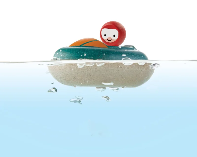 robust and engaging wooden toys for kids                   Bath Toy - Speed Boat