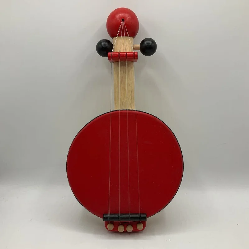 enchanting wooden toys that bring joy and happiness to children Plan Toys Red Wooden Banjo enchanting wooden toys that bring joy and happiness to children Plan Toys Red Wooden Banjo