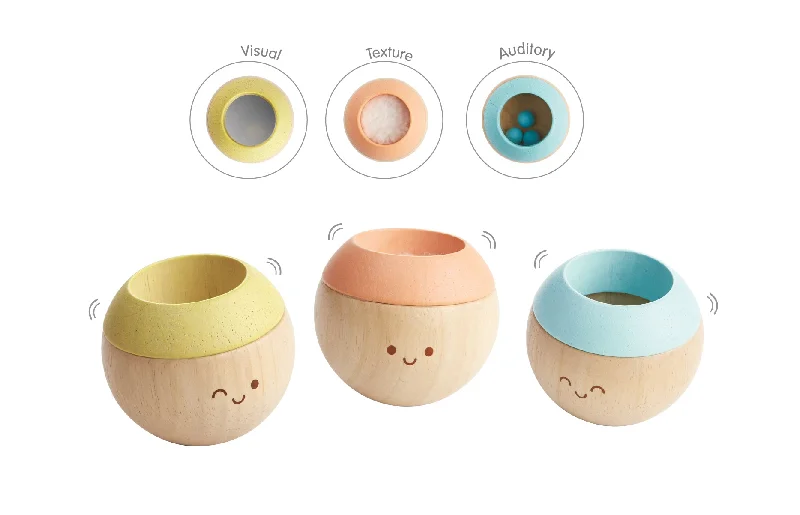 sturdy and durable wooden toys for rough play                   Sensory Tumbling - Multicolour
