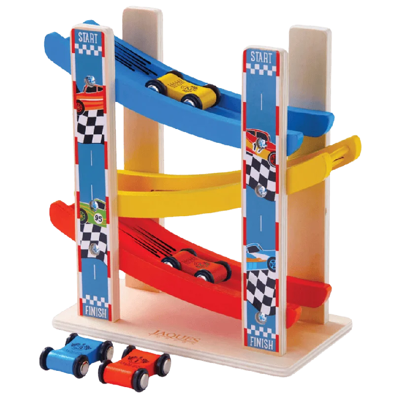 beautifully detailed wooden toys                  Toy Garage - Car Parking Toy