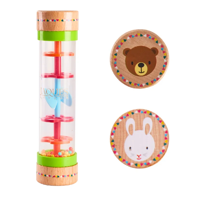 sturdy and durable wooden toys for rough play                   Rain Sound Maker - Rainmaker Sensory Toy
