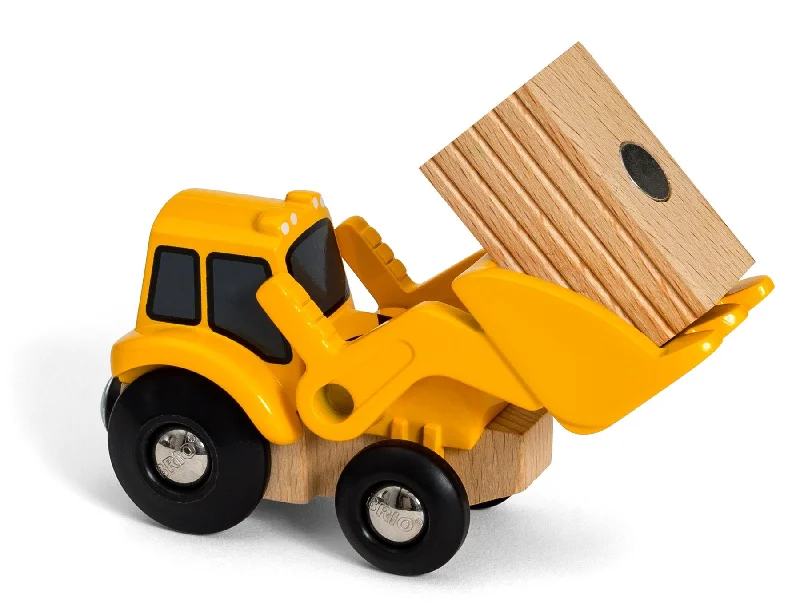 robust and child-safe wooden toys for all ages                   Brio 33436 Loader