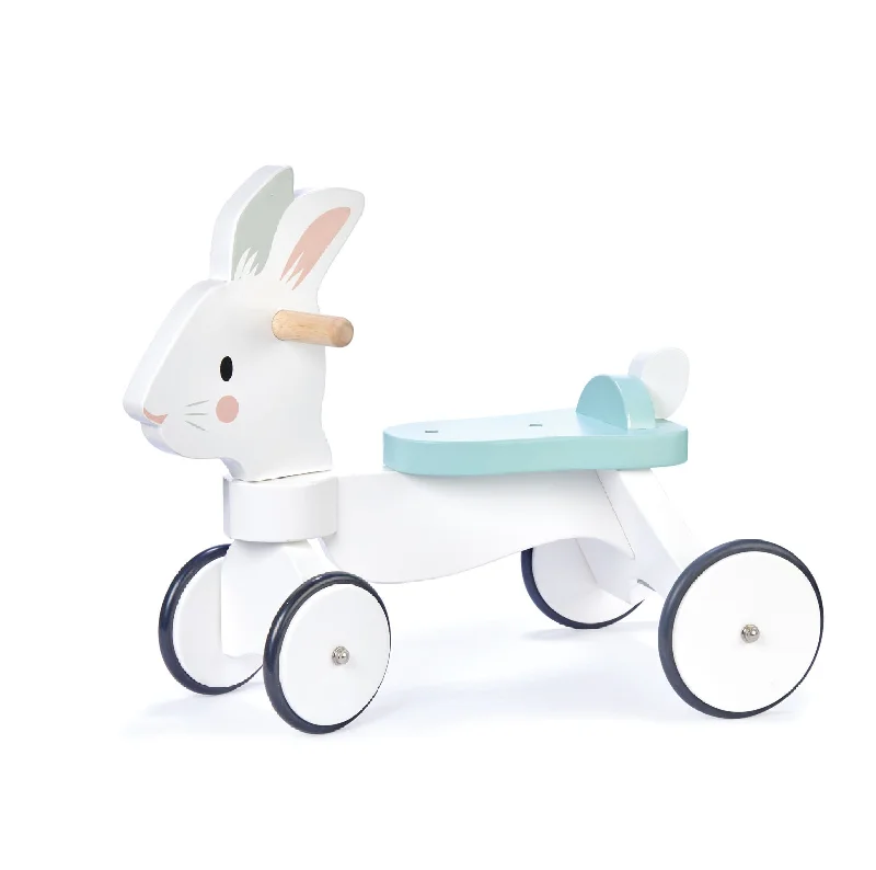 detailed wooden toys                 Tender Leaf Toys Running Rabbit Ride On