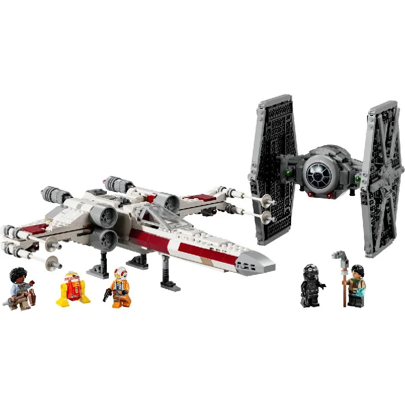 Intricate and intricate LEGO designsTIE Fighter & X-Wing Mash-up