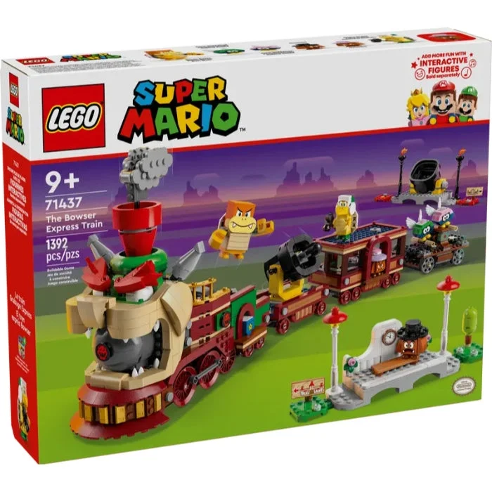 Inspiring problem-solving LEGO challengesThe Bowser Express Train