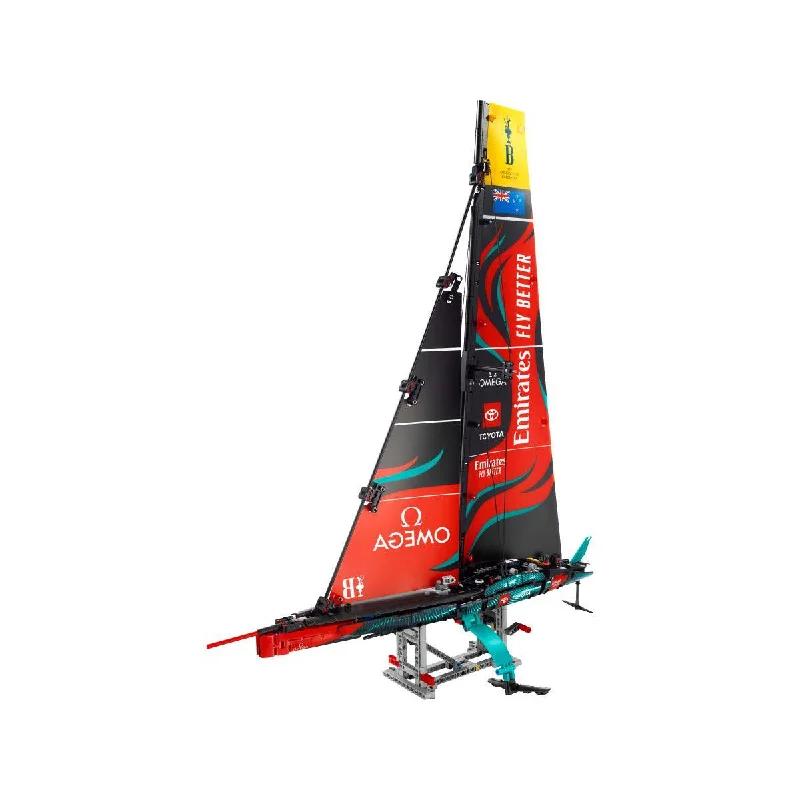 Iconic and recognizable LEGO charactersEmirates Team New Zealand AC75 Yacht