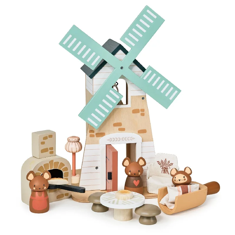 historically inspired wooden toys that teach history                   Tender Leaf Toys Penny Windmill