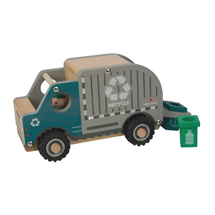 safe and non-toxic wooden toys that parents can trust                   Toyslink - Recycling Truck