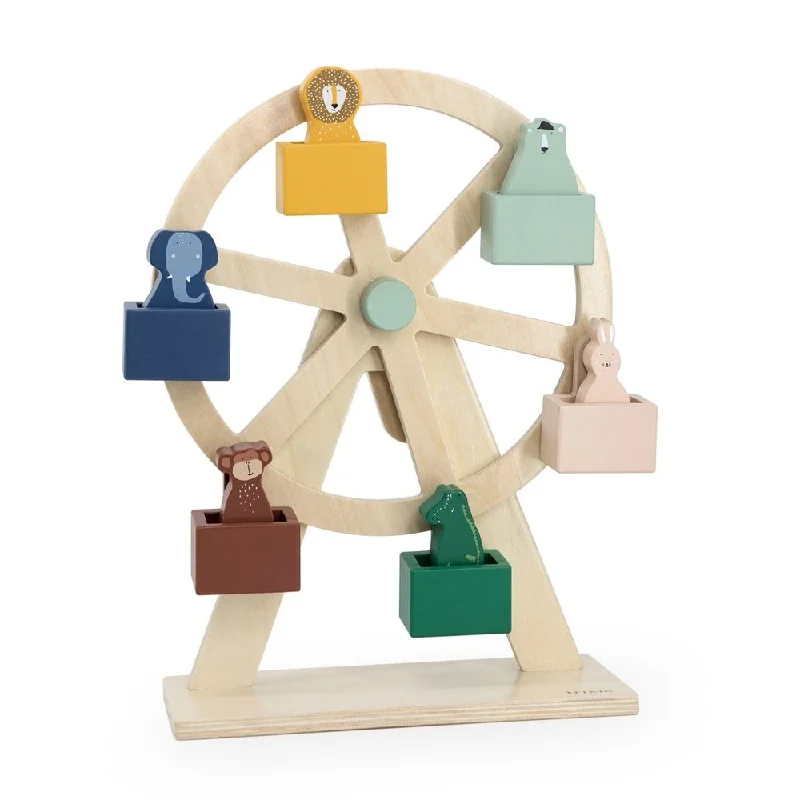 eco-friendly and safe wooden toys                   Trixie: Wooden Ferris Wheel