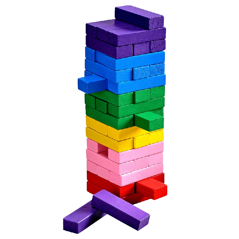 eco-conscious wooden toys that promote sustainability                   Rainbow Building Blocks - 3 in 1 Wooden Toy