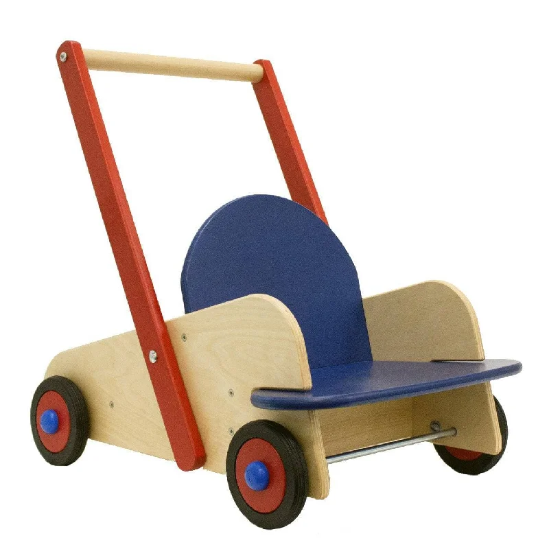historically inspired wooden toys that teach history                   Walker Wagon Push Toy