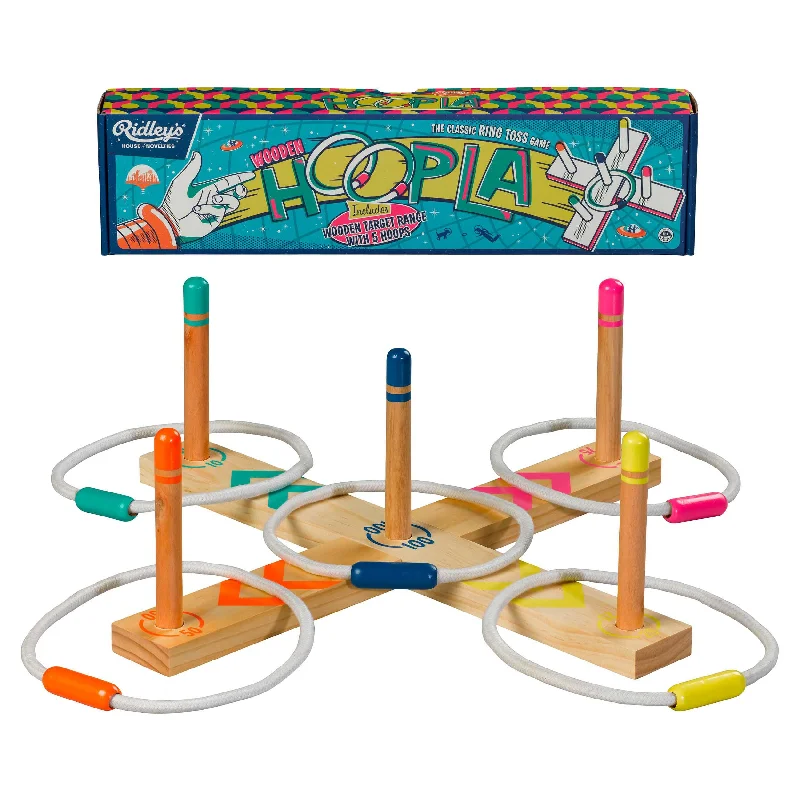 delightful wooden toys for children                   Ridley’s Games Hoopla