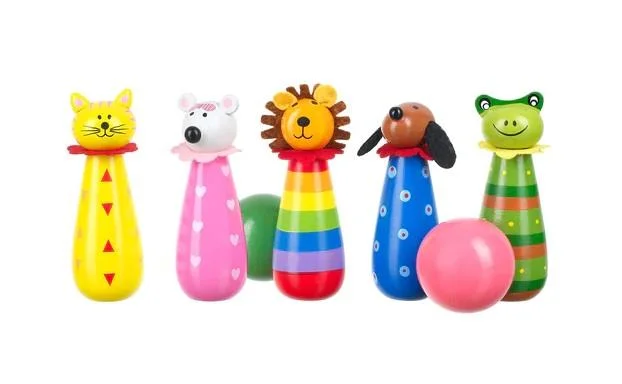 sturdy and reliable wooden toys that provide hours of fun Orange Tree Toys Wooden Animal Skittles sturdy and reliable wooden toys that provide hours of fun Orange Tree Toys Wooden Animal Skittles