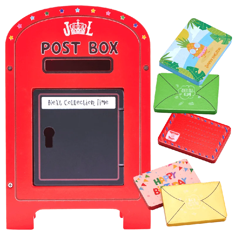 robust and child-safe wooden toys for all ages                   Wooden Post Box