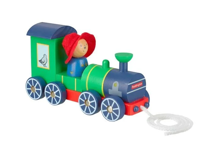 colorful and cheerful wooden toys Orange Tree Toys Wooden Pull Along Paddington Bear Train colorful and cheerful wooden toys Orange Tree Toys Wooden Pull Along Paddington Bear Train