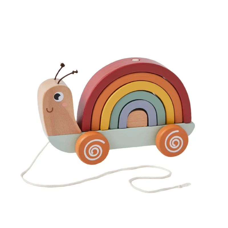 timeless wooden toys                   Zookabee - Pull Along Snail