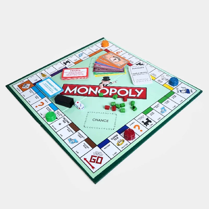 Fast-paced games 2-in-1 Monopoly and Ludo Board Game