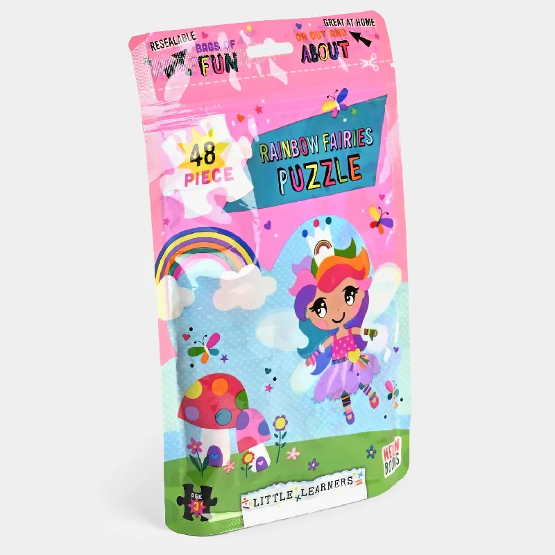 Fun gamesAwesome Rainbow Fairies Puzzle 48 Pcs Pack