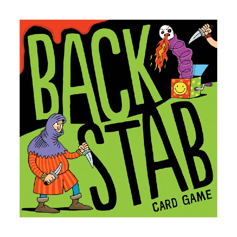 Logical puzzles Backstab Card Game Deluxe Edition Strategy Playset