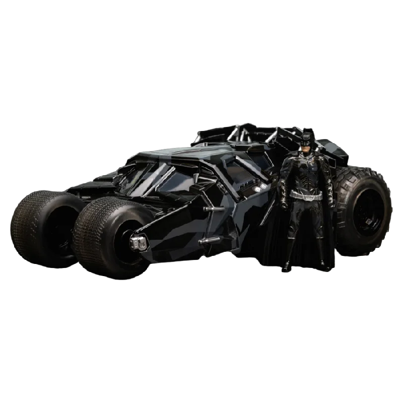 Fun toy carsBatman: Dark Knight Trilogy - Batmobile with Batman (Black Camo) SDCC 2023 Exclusive 1:24 Scale