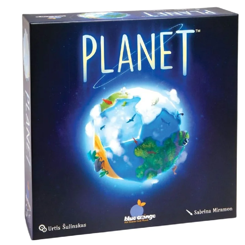 Intricate puzzles Planet: A World Building Environmental Board Game