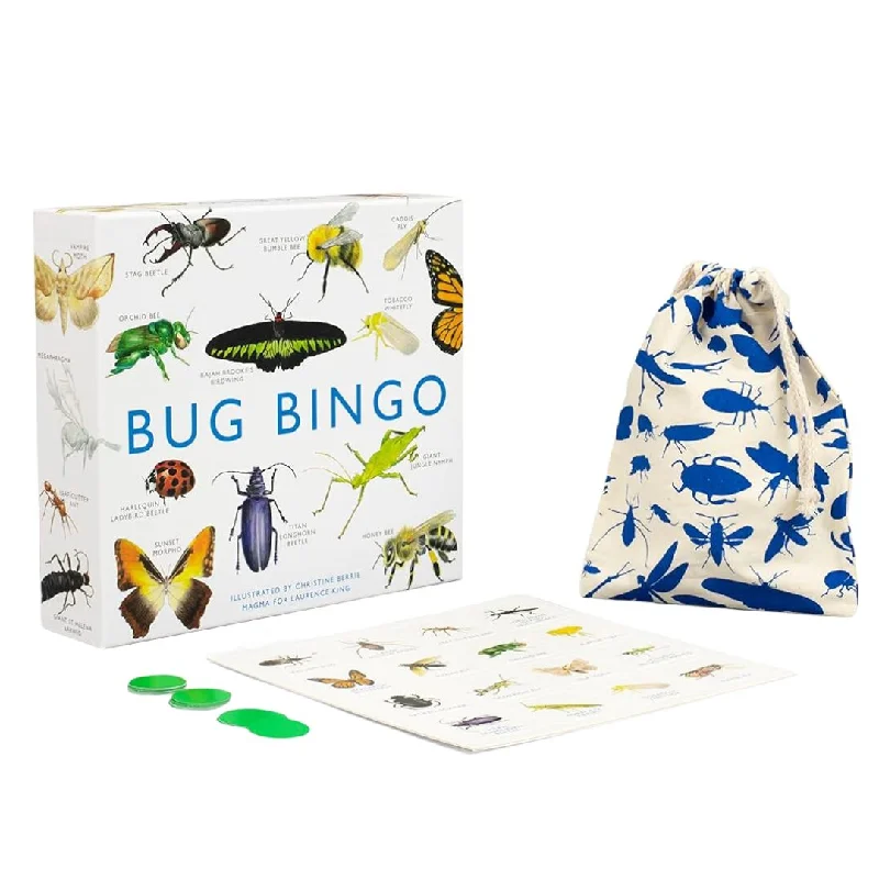 Time-consuming puzzles Bug Bingo Family Game