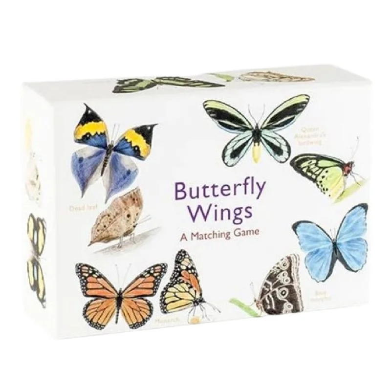 Thought-provoking puzzles Butterfly Wings Matching Game