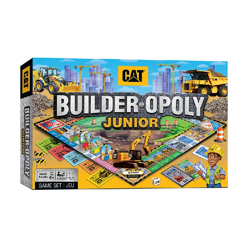 Challenging puzzles Caterpillar Builder Opoly Junior Board Game