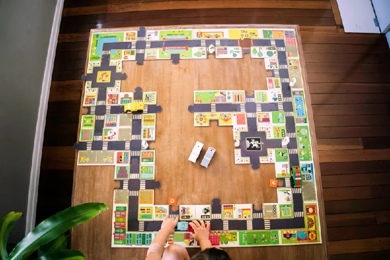 Relaxing games City Road | Giant PopToPlay Puzzle | 24pc