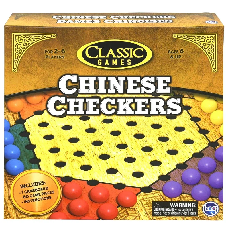 Fun gamesClassic Chinese Checkers Game in Deluxe Box