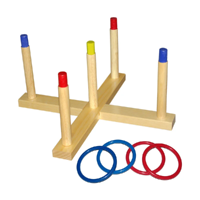 Age-appropriate puzzles Front Porch Classics Classic Ring Toss Game for Backyard Fun