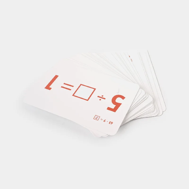 Educational games DIVISION FLASH CARDS FOR KIDS 36 CARDS