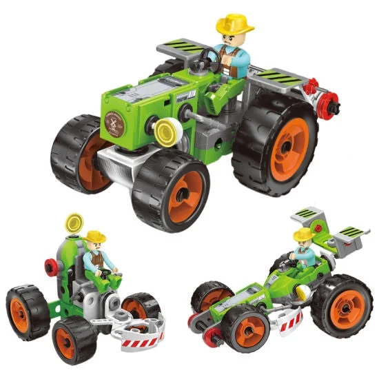 Thought-provoking puzzles Creator City Farm Tools Block Set | 72Pcs